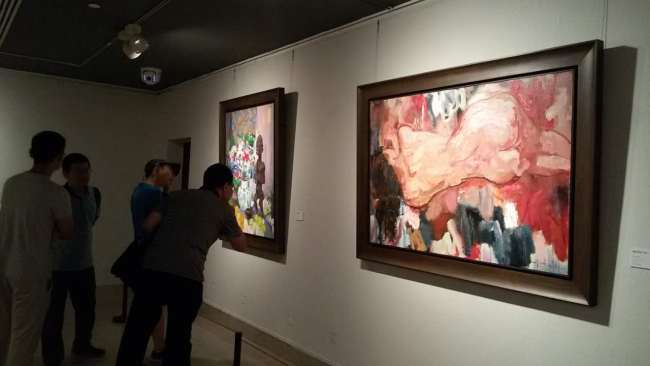 海派绘画的一座新高峰 “陈钧德绘画艺术展”在中国美术馆启幕
