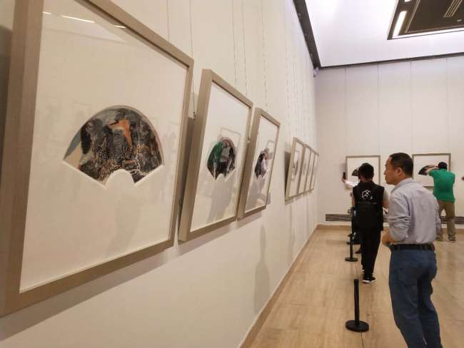 “铁铸山川——刘三齐山水画展”在中国美术馆展出