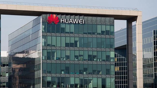 Na snímku je hlavní sídlo společnosti Huawei ve francouzské Paříži, 12. února 2019. Fotografie: CFP
