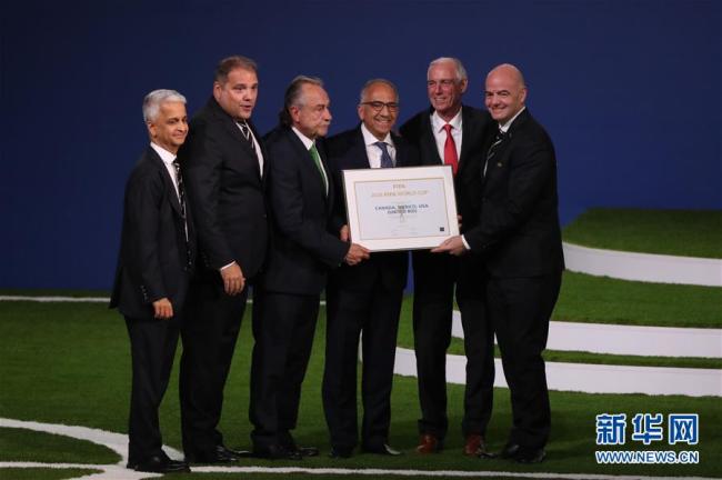 Candidatura conjunta EEUU-Canadá-México gana organización del Mundial 2026