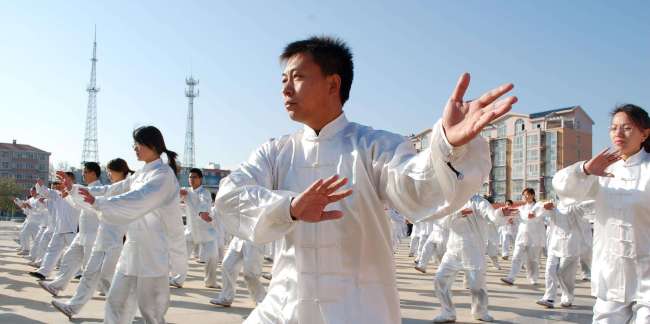 El tai chi,un arte marcial chino
