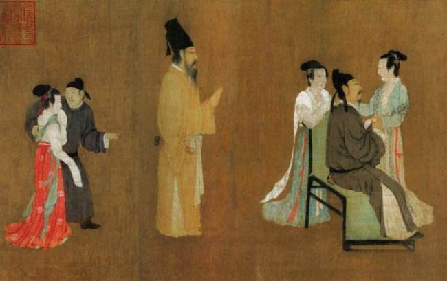 Canta la pintura antigua 3：Banquete Nocturno de Han Xizai