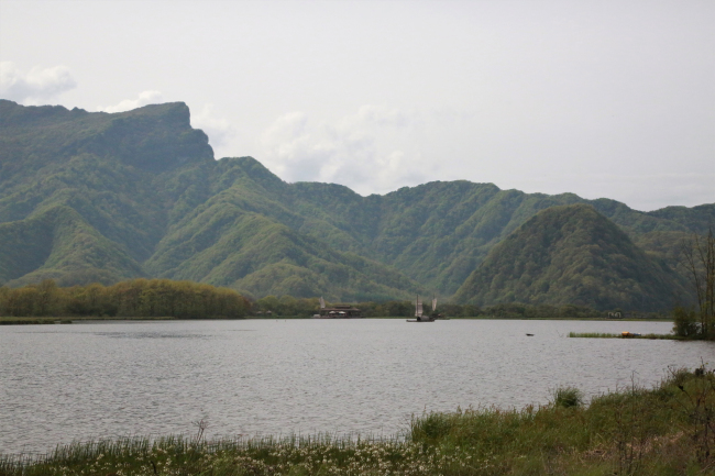 El parque nacional del humedal del Lago Dajiu