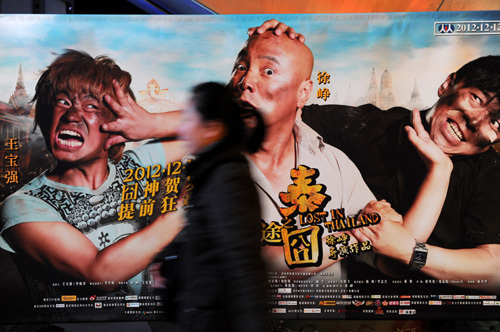 La venta de películas chinas en el exterior