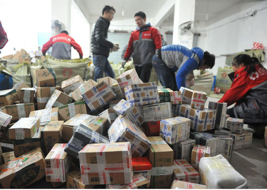 Comercio electrónico de China promueve la economía
