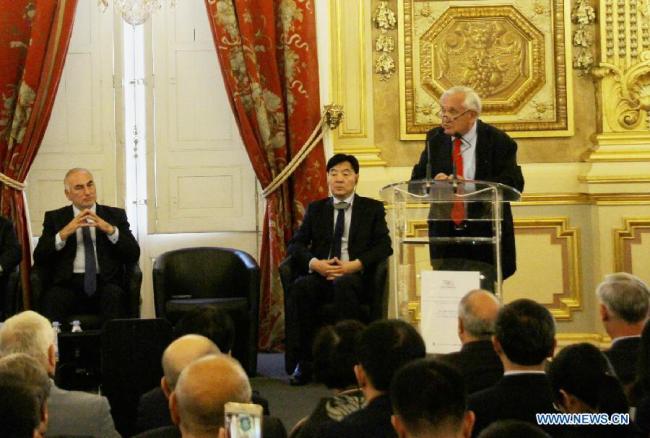 Inauguration du second Forum culturel franco-chinois dans la ville française de Lyon