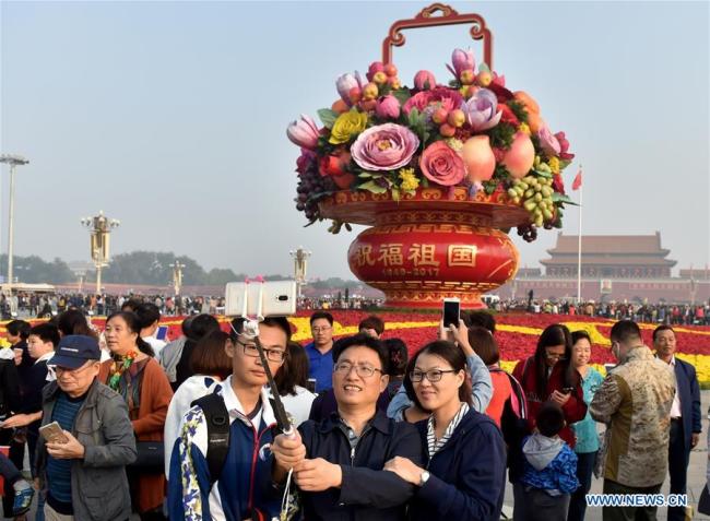 Beijing a accueilli plus de 12 millions de touristes durant les vacances de la Fête nationale