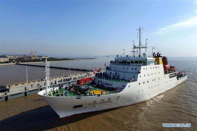 Chine : départ de la 49e expédition océanique