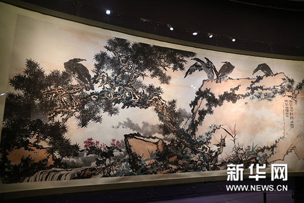Ouverture de la plus grande exposition d’œuvres de Pan Tianshou à Hangzhou