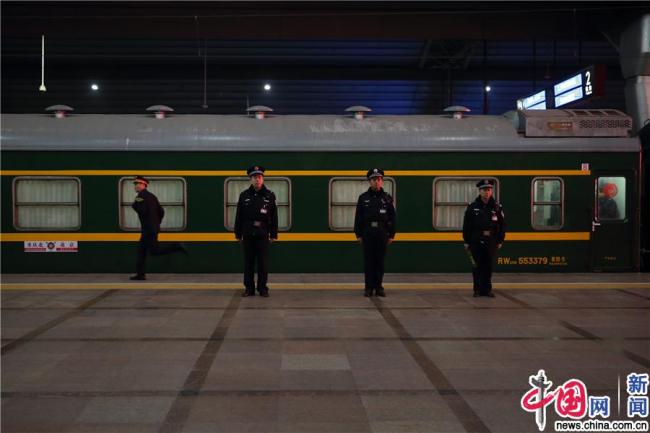 En images : Beijing se prépare pour le Chunyun 2018