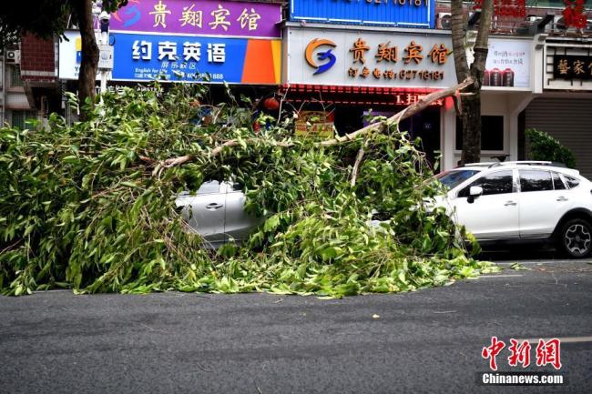 Le 11 juillet, les zones littorales de la province chinoise du Fujian (sud-est) ont connu de fortes pluies et des vents violents, annonçant l’approche du typhon Maria.
