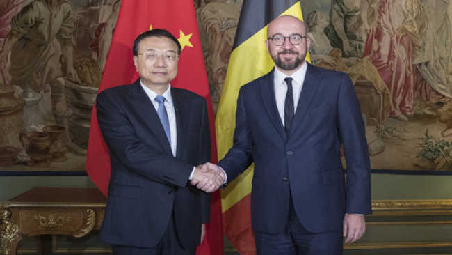 La Chine et la Belgique décident de renforcer la coopération