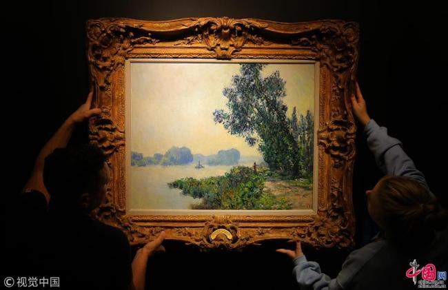 Un tableau de Monet exposé à Beijing