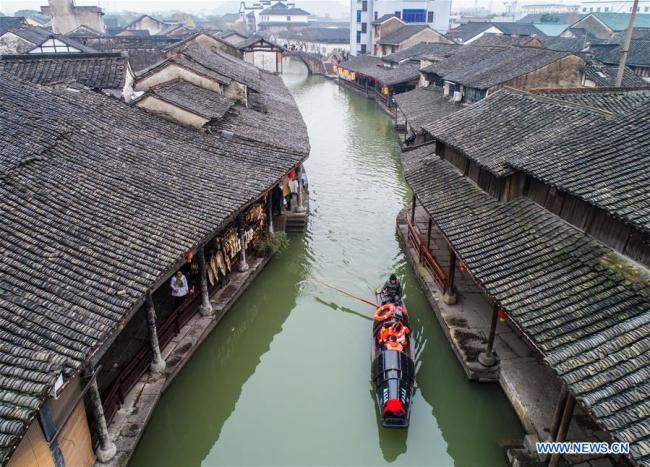Chine: le bourg ancien d'Anchang à Shaoxing