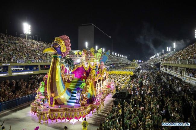 En photos : le défilé du carnaval 2019 au Sambadrome de Rio