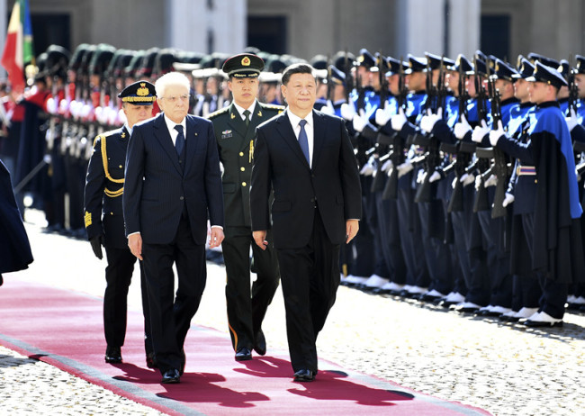 Entretien entre les chefs d’Etat chinois et italien : de nouvelles opportunités de coopération s’ouvrent  