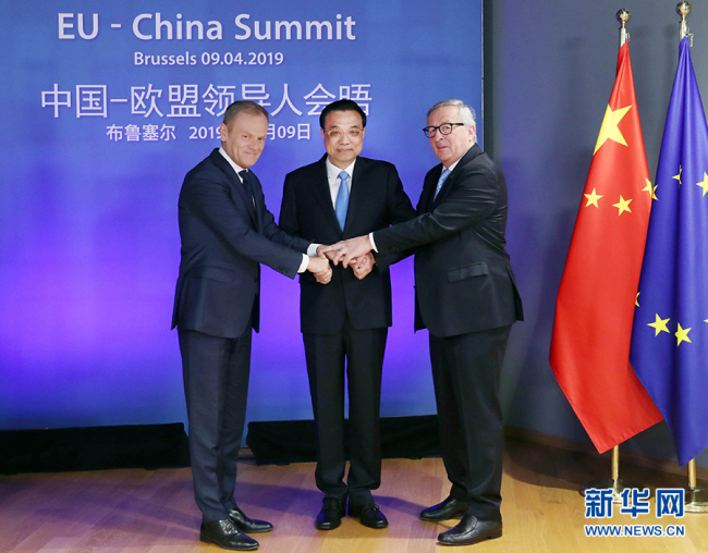 La Chine et l'UE publient une déclaration conjointe à l'occasion de la 21e Réunion des dirigeants