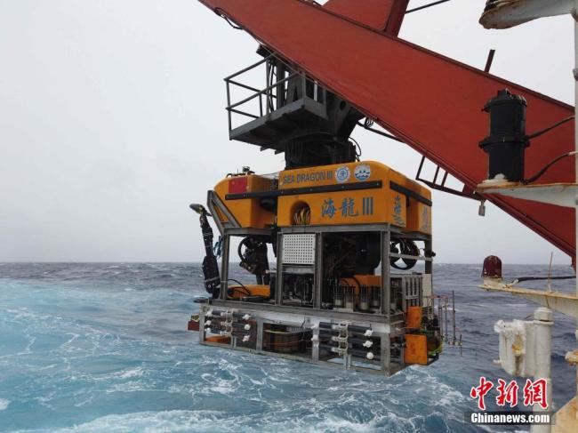 Le submersible chinois Hailong III en missions de recherche au fond de l’océan Indien