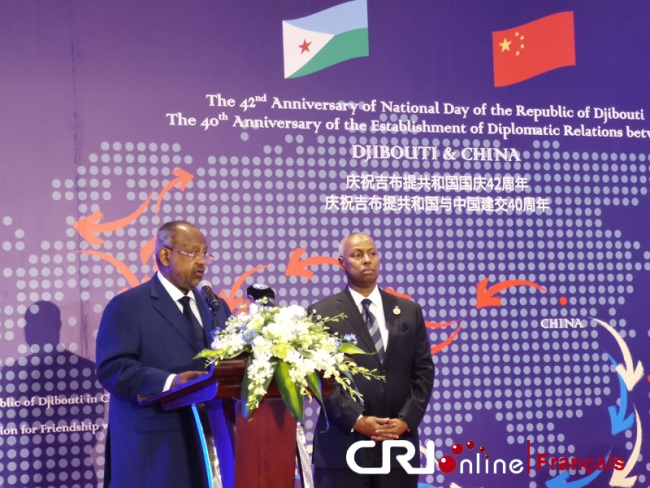 Le président djiboutien : l'Initiative "la Ceinture et la Route" va des intérêts de la Chine et de Djibouti