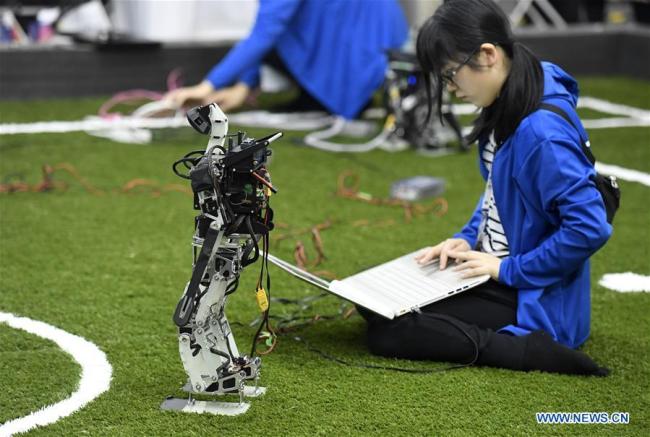 Début de la RoboCup de football 2019 Asie-Pacifique à Tianjin
