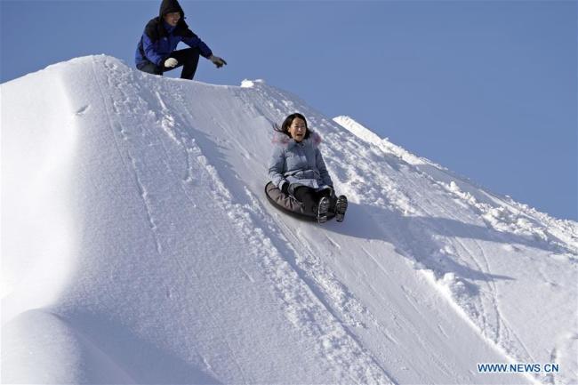 Jilin : plaisirs de la neige