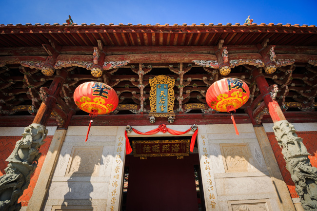 Le Temple de la Déesse protectrice (crédit: Li Wenbo/VCG)
