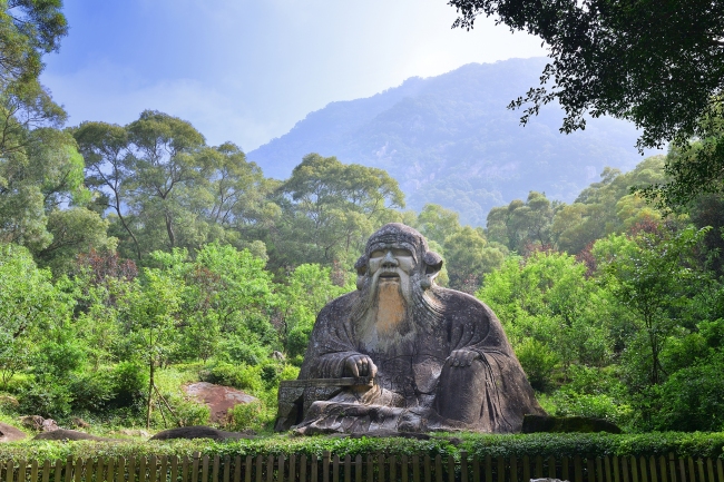 Le site de Laojun Rock Sculptures