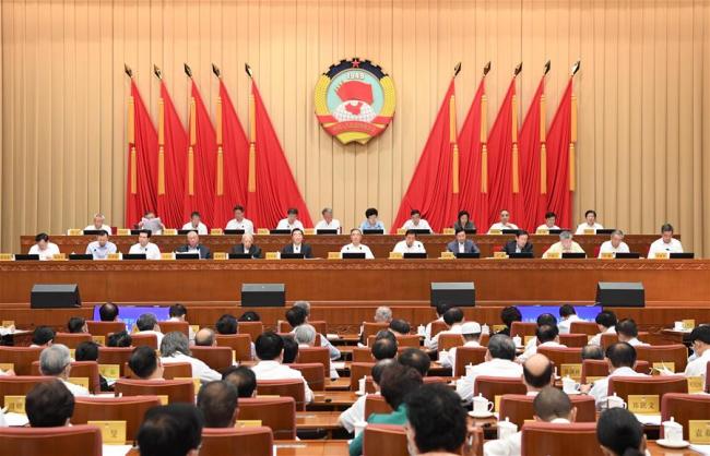 Η Εθνική Επιτροπή του CPPCC, το κορυφαίο πολιτικό συμβουλευτικό όργανο της Κίνας, εγκαινίασε την Τρίτη τη 13η σύνοδο της Μόνιμης Επιτροπής της για τον οικονομικό και κοινωνικό σχεδιασμό για τα επόμενα πέντε χρόνια. (φωτογραφία / Xinhua)