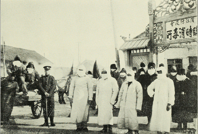 1910-ben súlyos pestis jelent meg Kína északkeleti régiójában