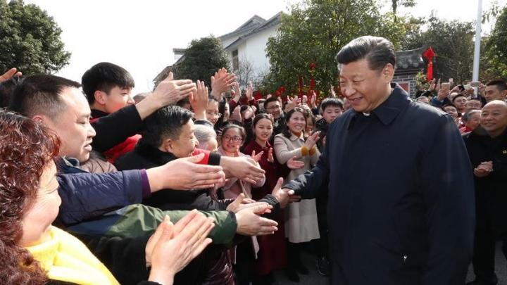 Xi Jinping visita zona rural da província de Sichuan