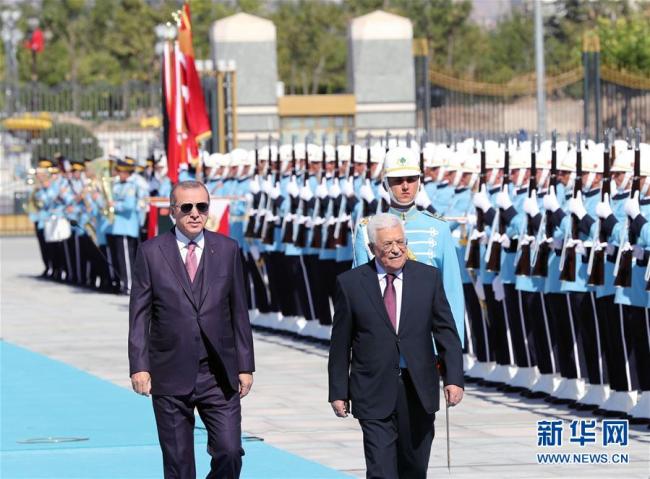 Президент Турции высказался в поддержку урегулирования конфликта между Палестиной и Израилем на основе проекта "два государства для двух народов"