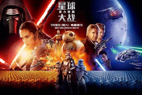 "Звездные войны 8" собрали за неделю проката в Китае лишь чуть более 34 миллионов долларов