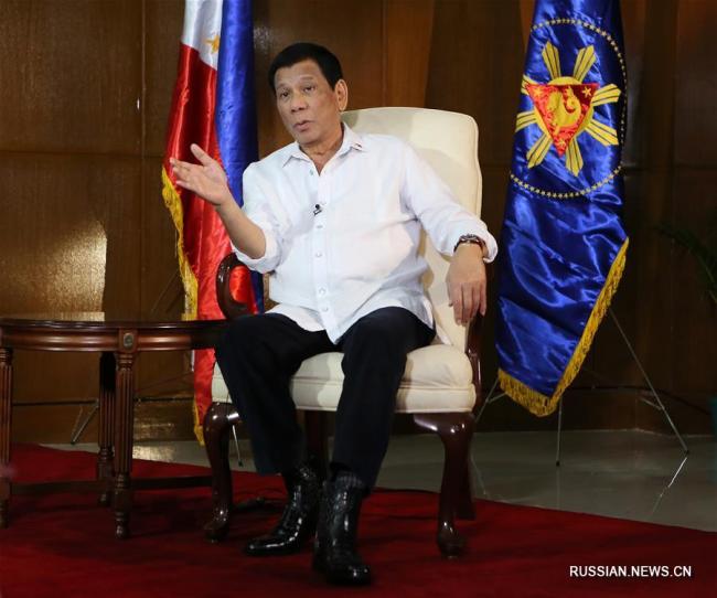 Эксклюзив: визит Си Цзиньпина поднимет отношения между Филиппинами и Китаем на новый уровень -- президент Филиппин Р. Дутерте