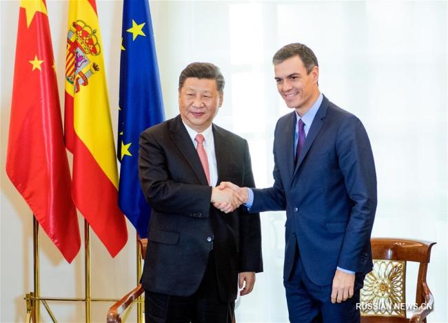 Си Цзиньпин провел переговоры с премьер-министром Испании П. Санчесом