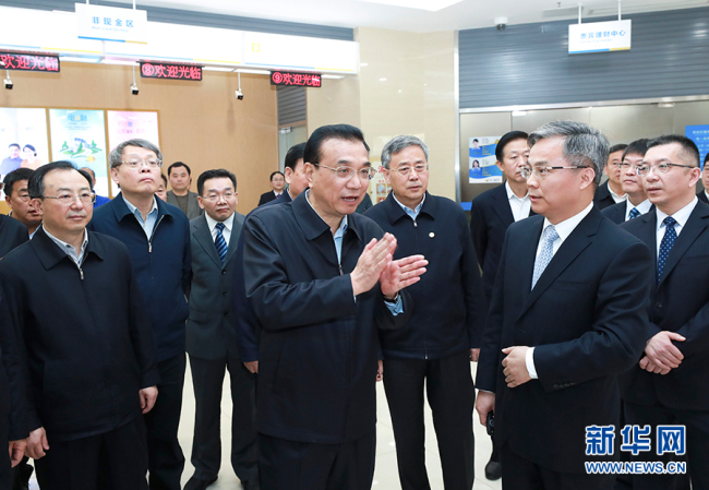 Ли Кэцян 29-30 ноября посетил с инспекцией провинцию Цзянсу