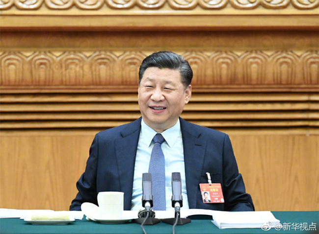 Си Цзиньпин участвовал в панельной дискуссии с депутатами ВСНП от провинции Хэнань