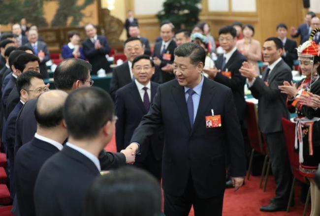  Си Цзиньпин принял участие в панельной дискуссии в рамках ежегодной сессии ВСНП