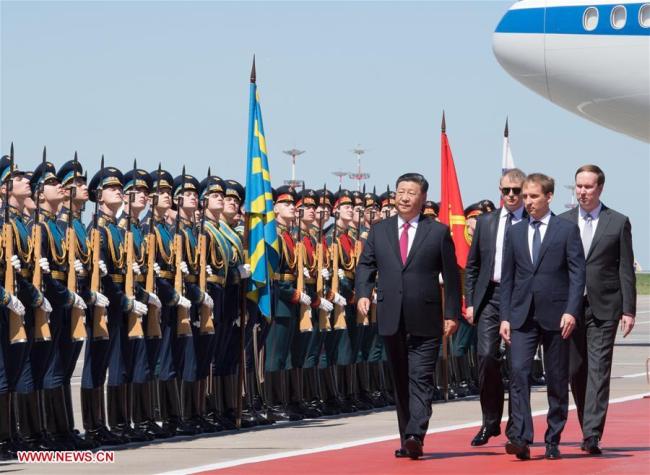 Председатель КНР Си Цзиньпин прибыл в Москву с государственным визитом в РФ