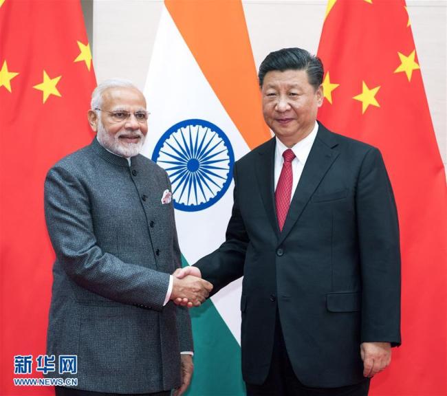 چینی صدر شی جن پھنگ اور بھارتی وزیر اعظم نرندر مودی کے ساتھ بات چیت میں وسیع پیمانے پر اتفاق رائے ہوا، چین کی وزارت خارجہ 