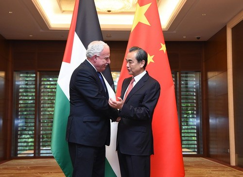 وانگ ای کی چین-عرب تعاون فورم کے آٹھویں وزارتی اجلاس میں شریک غیرملکی نمائندوں  سے الگ الگ  ملاقات