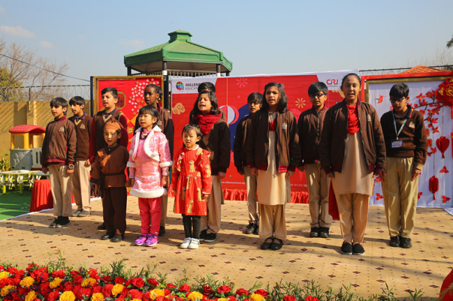 پاکستان میں سی آر آئی کنفیوشس کلاس روم کی طرف سے جشن بہار کی تقریب