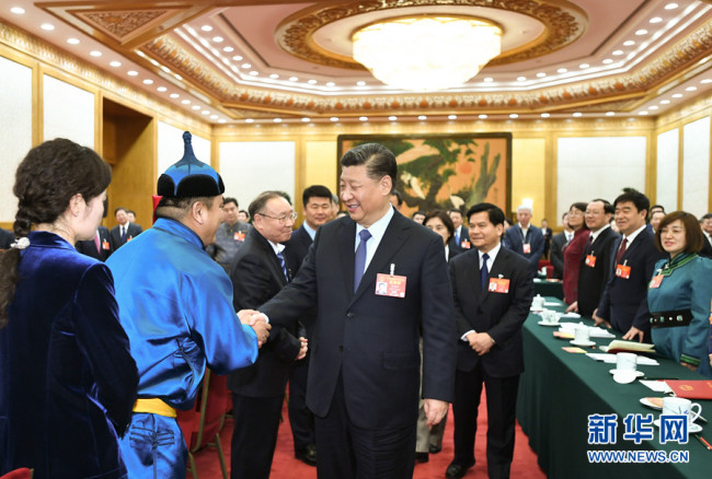 چینی صدر مملکت شی جن پھنگ اور عام شہریوں کے درمیان تبادلہ خیال 