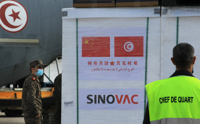 Ndihmat e Kinës ndaj vendeve të tjera në luftën anti-pandemike(VCG)