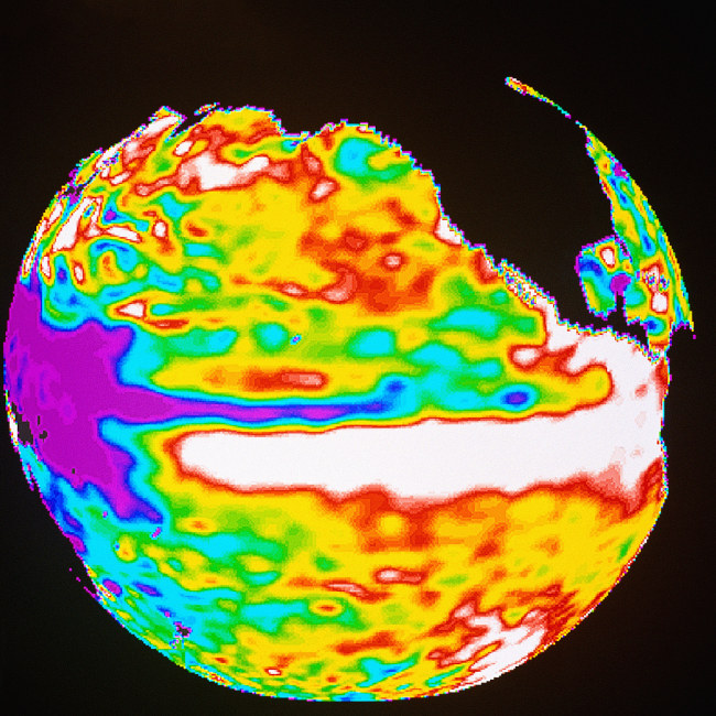 Grafik për ndikimet e El Niño-s(VCG)