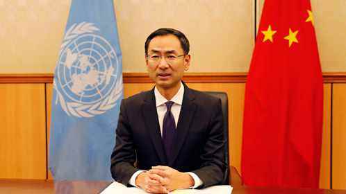 Geng Shuang, zv.përfaqësuesi i përhershëm i Kinës në OKB
