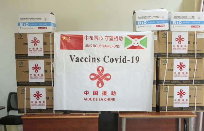 Më 14 tetor u mbërritën në Brundi ndihmat kineze me vaksinat kundër COVID-19/ VCG