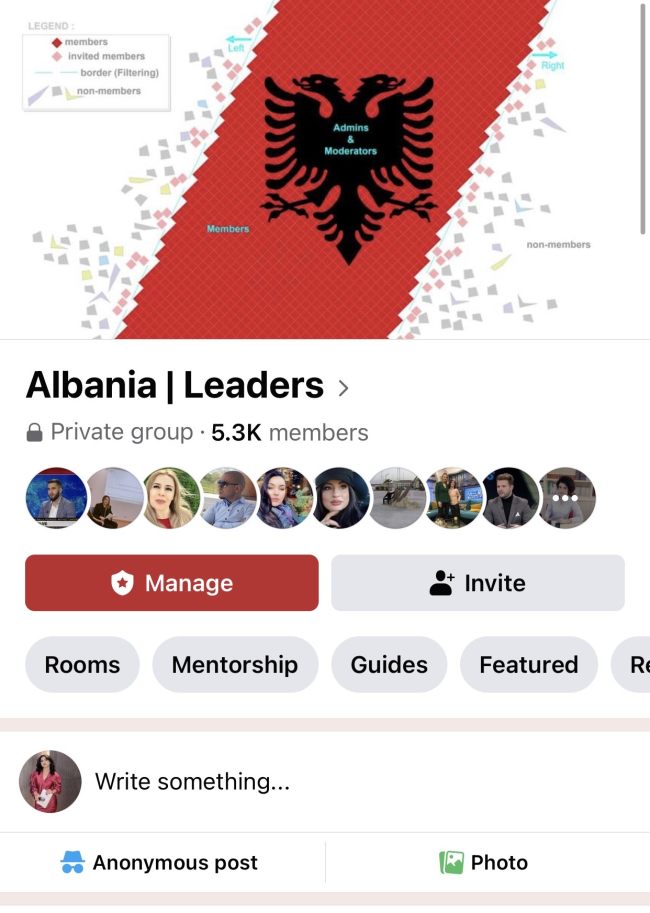 Platforma Albanian leadres