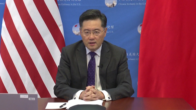 Z. Qin Gang, Ambasadori kinez në ShBA(Foto:VCG)