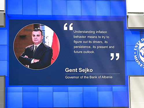 Guvernatori Gent Sejko (Banka e Shqipërisë)