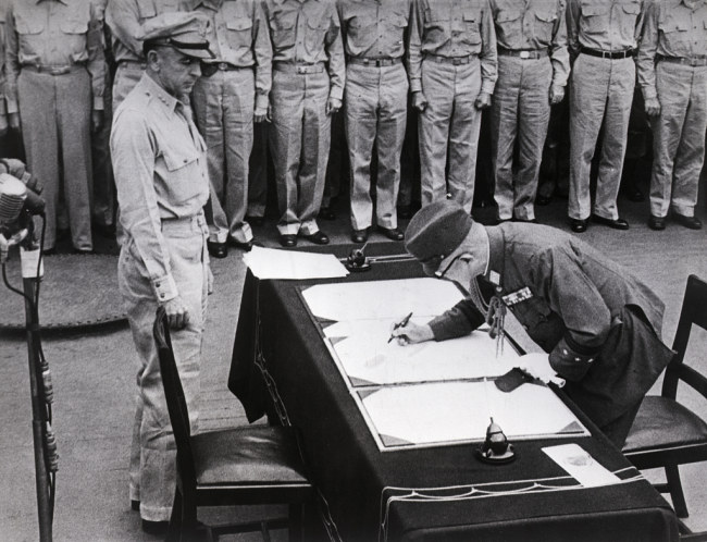 Japonia u kapitullua pa kushte,2 shtator,1945(Foto:VCG)